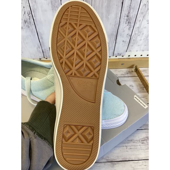 Converse One Star Pro Baby Blue Corduroy Sneakers Unisex Men 10.5 / Women 12 NIB - Picture 3 of 4